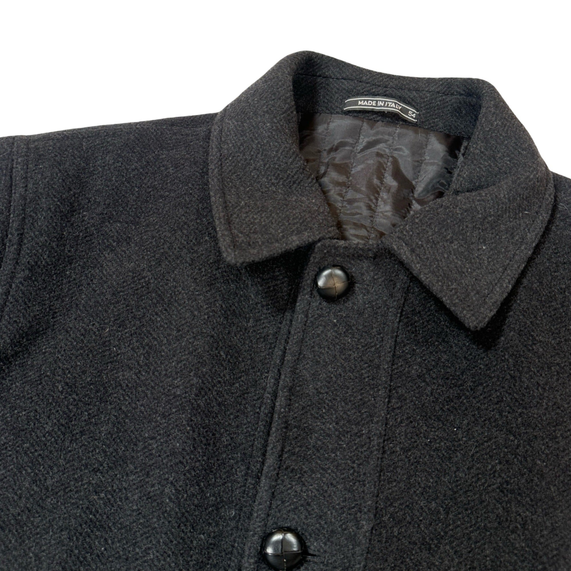 Lana e Cashmere Men’s Wool Cashmere Blend Overcoat Italy EU 54 L